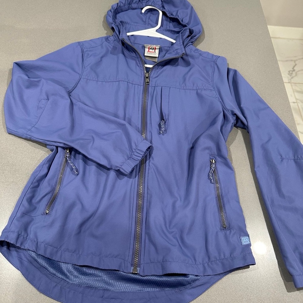 Blue Hooded Jacket